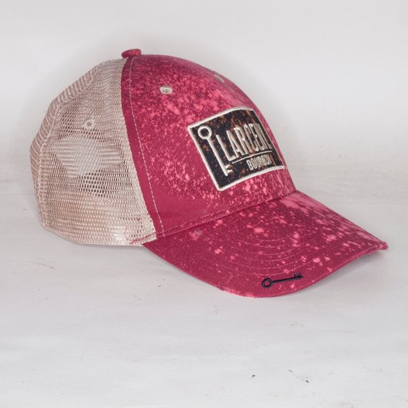 Larceny Bourbon Hat Mens One Size Distressed Bleached Cap - Picture 2 of 5
